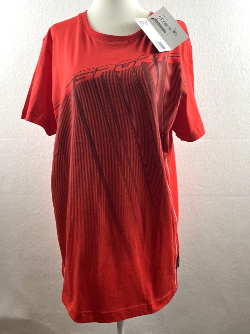 Authentic BMW Motorrad Dynamic Collection Men's T-shirt Red Large NEW